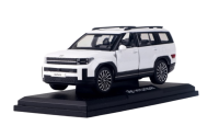 Hyundai Modellauto, SANTA FE atlas white 1:38
