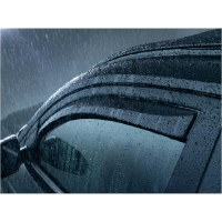 Windabweiser vorne - grau, SANTA FE MX5