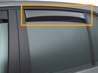 Windabweiser hinten - grau, INSTER