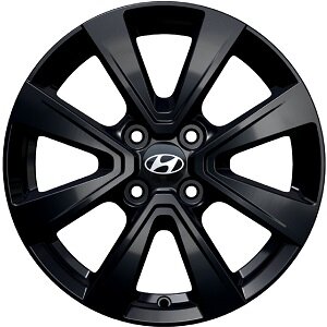 Hyundai INSTER Winterkomplettrad, Bijarim Black, 5,5x15 ET41 + Hankook W462