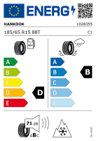 Hyundai INSTER Winterkomplettrad, Bijarim Black, 5,5x15...
