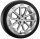 Hyundai IONIQ 5 Winterkomplettrad, HMD04EV silber 7,5x19 ET49,5 + CONTINENTAL CONTIWINTERCONTACT TS 870 P + TPMS