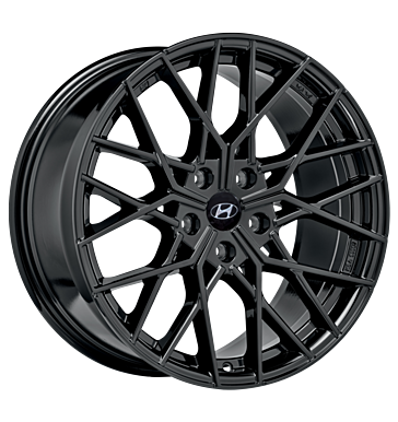 Hyundai Santa Fe MX5 Winterkomplettrad, MSW74 Black 8,5x20 ET54 + Continental, WinterContact TS 870 P  + TPMS