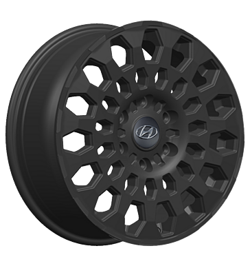 Hyundai STARIA Winterkomplettrad, Batu Black, 7,5x18 ET43,5 + Pirelli, Powergy Winter + TPMS