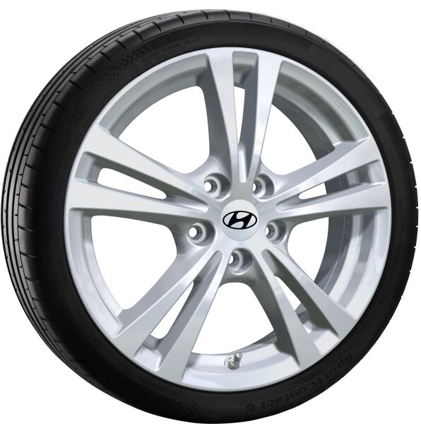 Hyundai KONA SX2 Winterkomplettrad, HMD01, 6,5x16 ET45 + Kumho, WinterCraft WP52