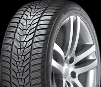 Hyundai KONA SX2 Winterkomplettrad, Padang Silver, 7x17 ET43,5 + Hankook W330