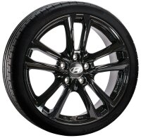 Hyundai KONA SX2 Winterkomplettrad, Padang Black, 7x17...