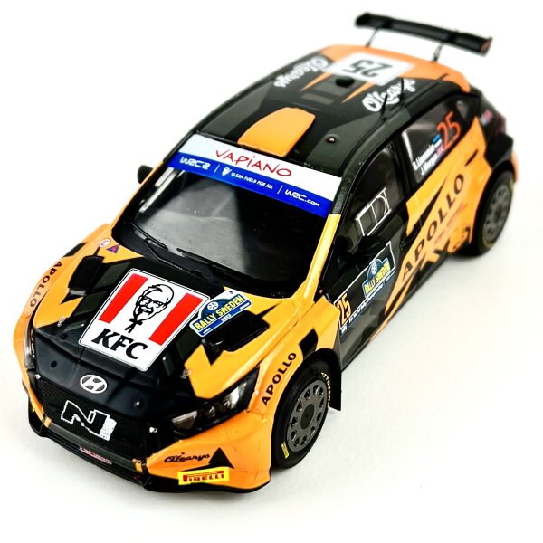 Hyundai Modellauto, i20N Rally2 Nr. 25 2023 1:43