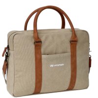 Hyundai Laptoptasche, beige