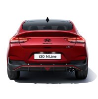 Hyundai Embleme schwarz - Set Front & Heck, i30PD Fastback Facelift