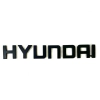 Hyundai Emblem - schwarz matt