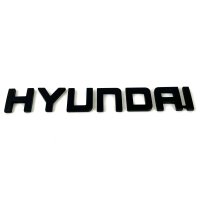 Hyundai Emblem - schwarz matt