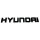 Hyundai Emblem - schwarz matt