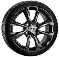 Hyundai i20 BC3 / Bayon Winterkomplettrad, Depan Black...