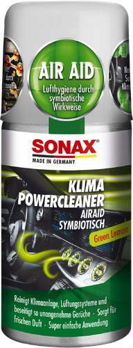 SONAX KlimaPowerCleaner AirAid Green Lemon
