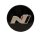 Nabenkappe mit Hyundai N-logo (1 Stück)