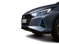 Designblende Tagfahrlicht - aqua turquoise, i20 BC3