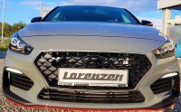 Hyundai Embleme schwarz - Set Front & Heck, i30N Fastback