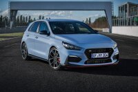Hyundai Embleme schwarz - Set Front & Heck, i30N...