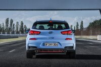 Hyundai Embleme schwarz - Set Front & Heck, i30N Hatchback
