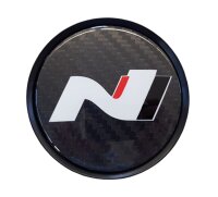 Nabendeckel - carbonoptik, 68mm (1 Stück)