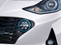 Designblende Tagfahrlicht - Turquoise, i10 AC3