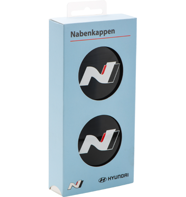 Nabenkappen-Set mit Hyundai N-Logo