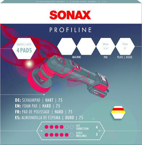 SONAX SchaumPad hart 75