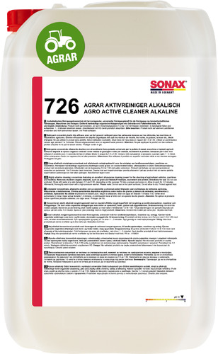 SONAX AGRAR AktivReiniger alkalisch