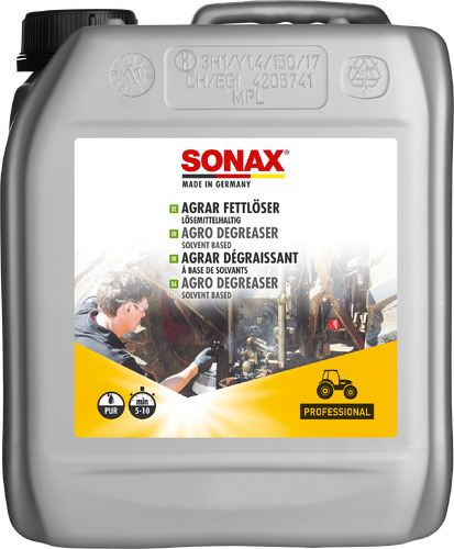 SONAX AGRAR Fettlöser lösemittelhaltig